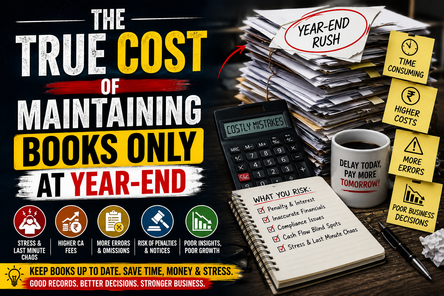 The True Cost Of Maintaining Books Only At Year-End
